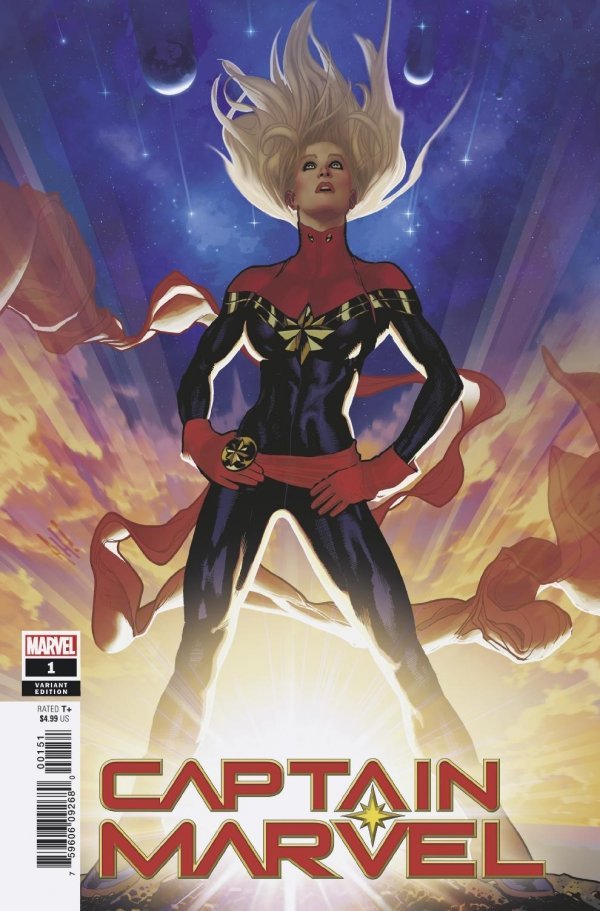 Captain Marvel #1 (2019) - 1:25 Adam Hughes Variant