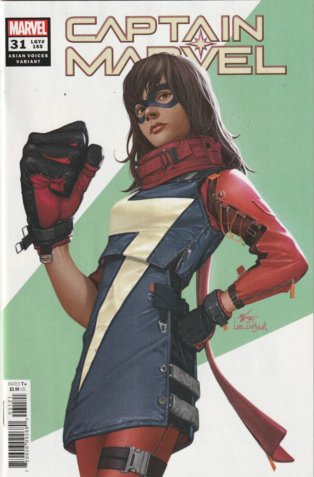 Captain Marvel #31 (2021) - InHyuk Lee "Asian Voices" Variant