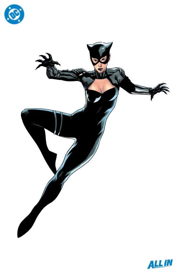 Catwoman #69 (2024) - Daniel Sampere "All In" Foil Virgin Variant