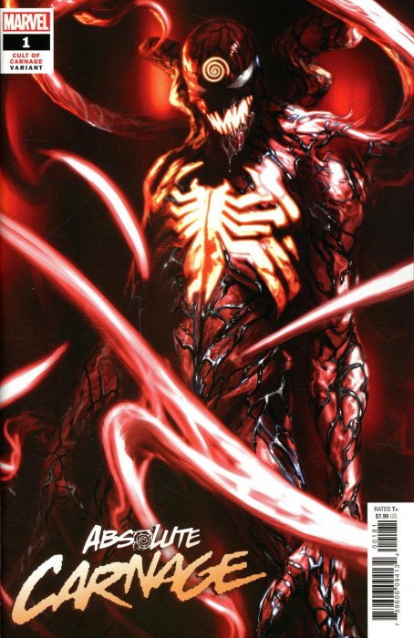 Absolute Carnage #1 (2019) - 1:25 Gabriele Dell'Otto "Cult of Carnage" Variant