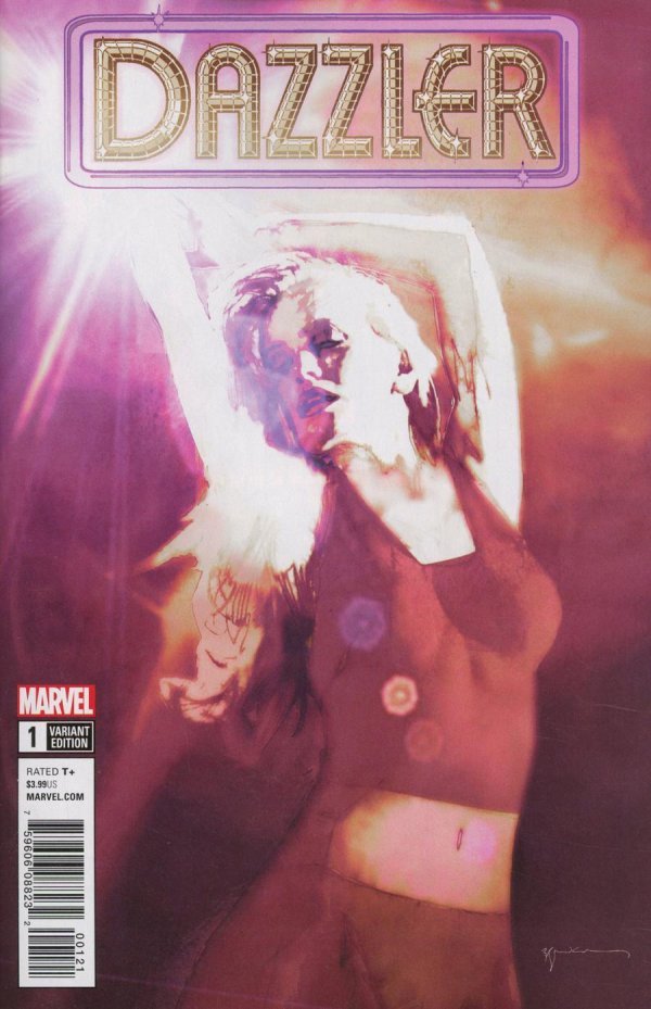 Dazzler: X-Song #1 (2018) - Bill Sienkiewicz Variant