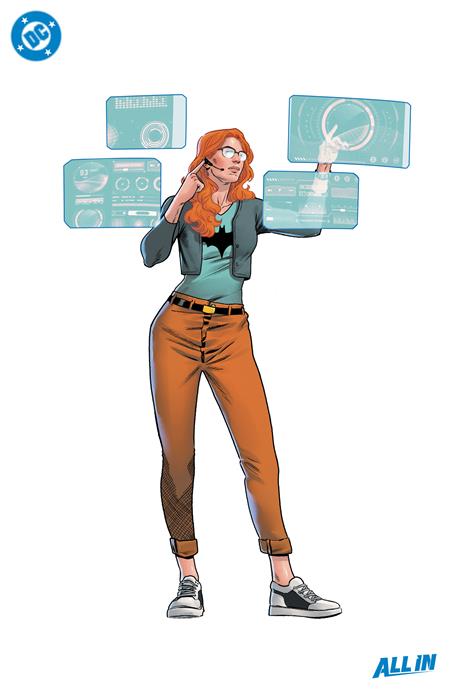 Detective Comics #1090 (2024) - Daniel Sampere "All In" Foil Virgin Variant