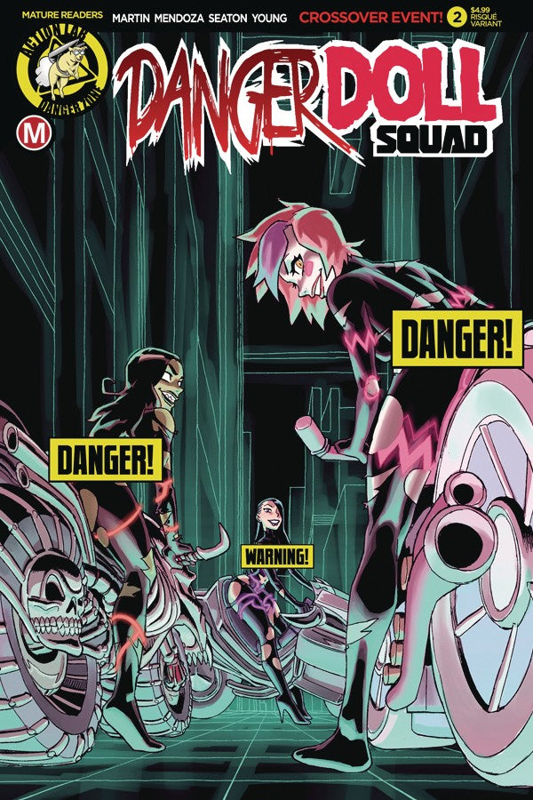 Danger Doll Squad #2 (2017) - Winston Young Risque Variant