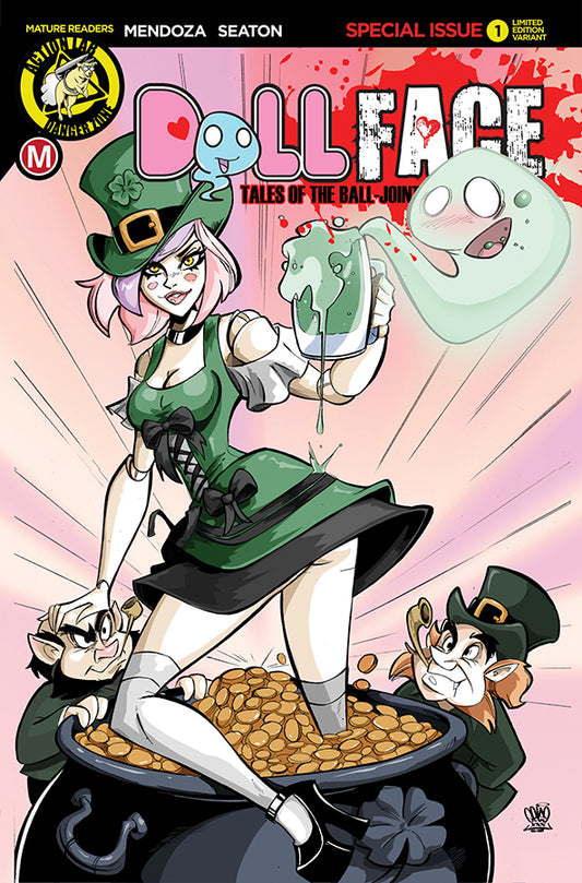 Dollface: St. Patrick's Day Special #1 (2017) - Marcelo Trom "Pin-Up" Variant