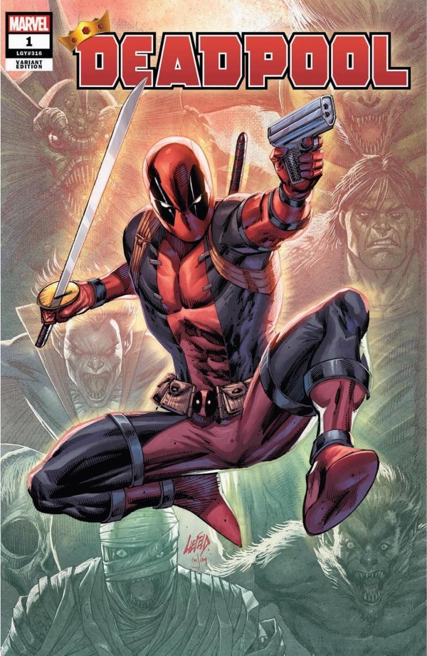 Deadpool #1 (2019) - Exclusive Rob Liefeld Variant