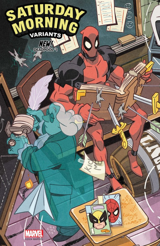 Deadpool #1 (2024) - Sean Galloway "Saturday Morning" Connecting Variant