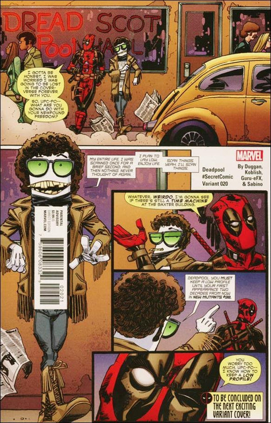 Deadpool #20 (2016) - Scott Koblish "Secret Comic" Variant