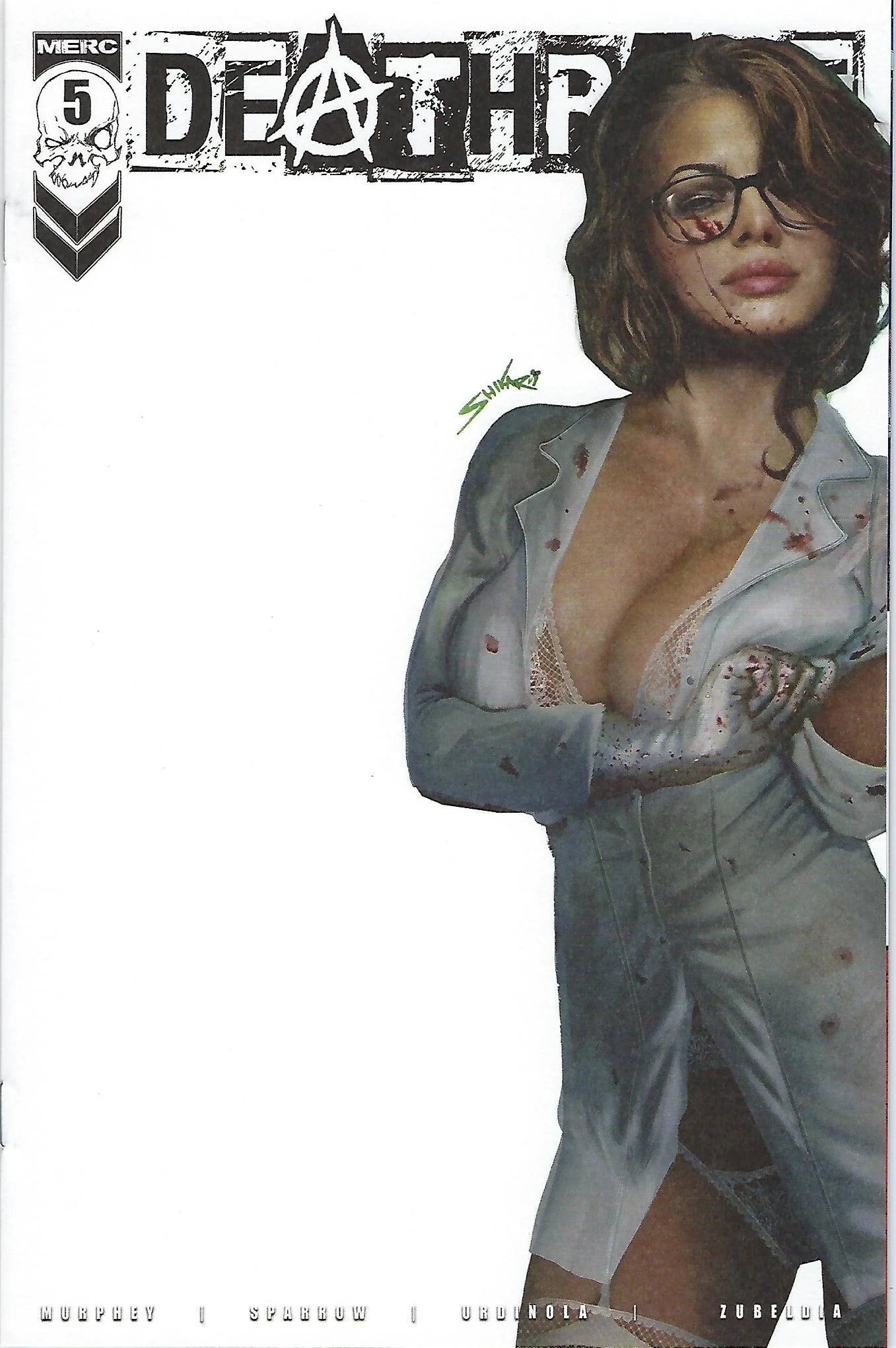 Deathrage #5 (2023) - Exclusive Shikarii Cyber Monday Sketch-Up Variant
