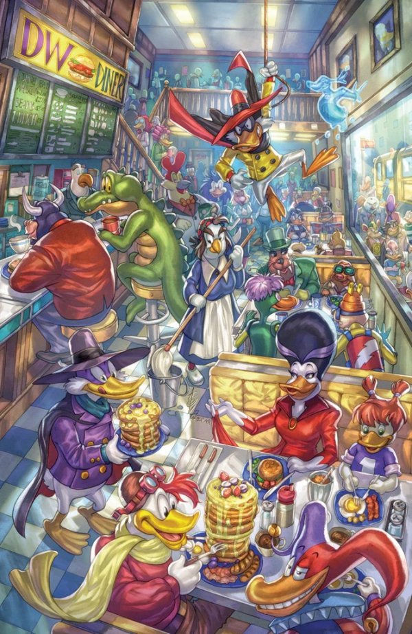 Darkwing Duck #1 (2023) - Exclusive Alan Quah Virgin Variant