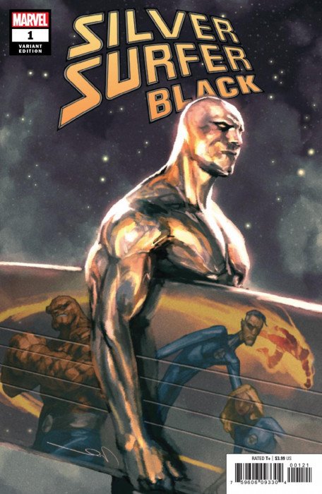 Silver Surfer: Black #1 (2019) - 1:25 Gerald Parel Variant