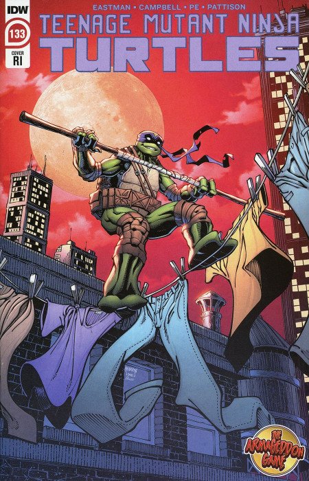 Teenage Mutant Ninja Turtles #133 (2022) - 1:10 Will Robson Variant