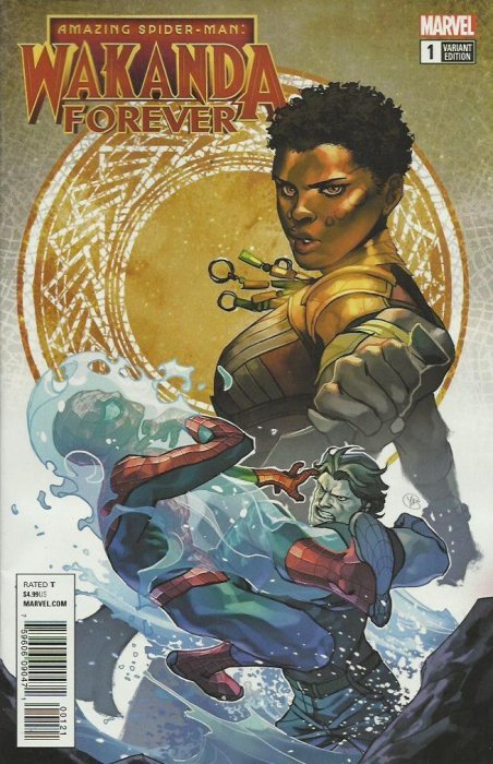 Amazing Spider-Man: Wakanda Forever #1 (2018) - Yasmine Putri Connecting Variant