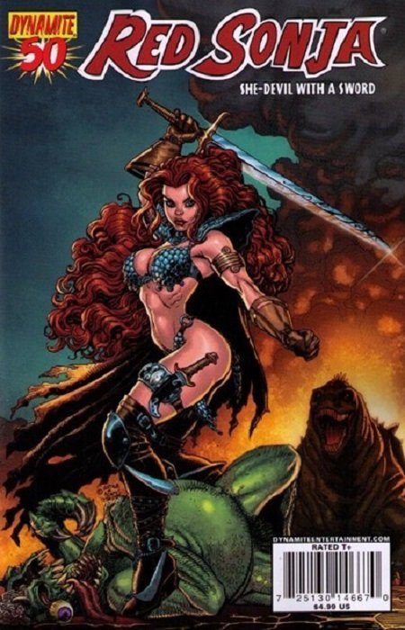 Red Sonja #50 (2010) - Art Adams Variant