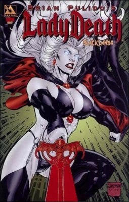 Lady Death: Blacklands #1 (2006) - Red Foil Edition Variant