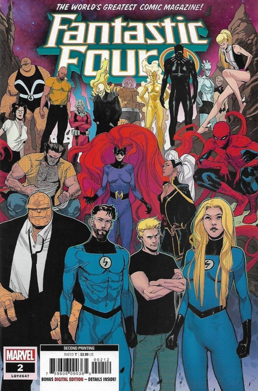 Fantastic Four #2 (2018) - 2nd Printing - Sara Pichelli Variant