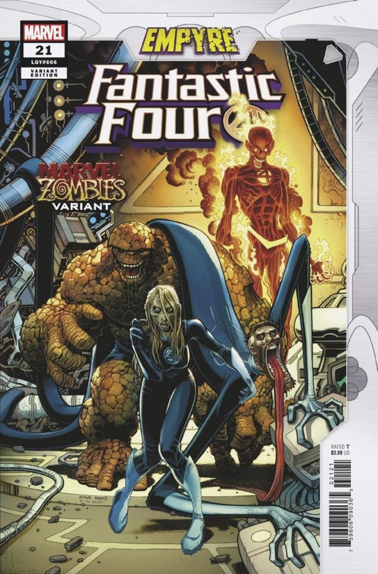 Fantastic Four #21 (2020) - Arthur Adams "Marvel Zombies" Variant