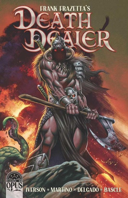 Frank Frazetta's Death Dealer #1 (2022) - 3rd Printing
