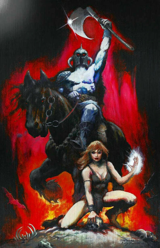 Frank Frazetta's Death Dealer #1 (2022) - Exclusive Casey Parsons Virgin Variant