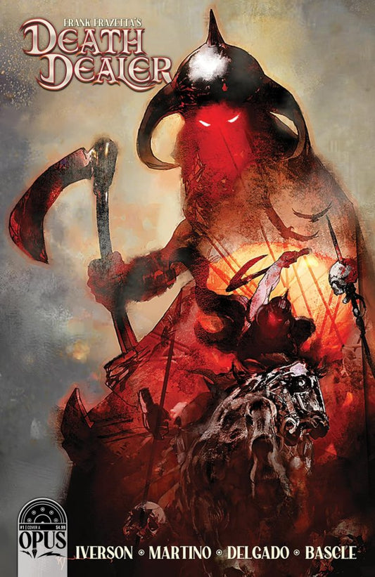 Frank Frazetta's Death Dealer #2 (2022) - Cover D - 1:10 Bill Sienkiewicz Variant