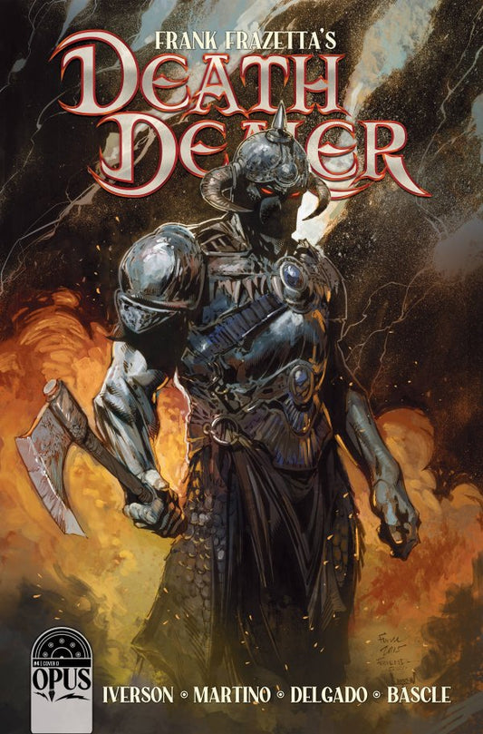 Frank Frazetta's Death Dealer #4 (2022) - Cover D - 1:10 David Finch Variant