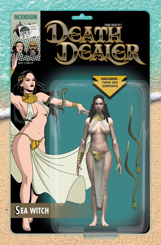Frank Frazetta's Death Dealer #5 (2022) - Cover C - 1:5 Matthew Skiff "Action Figure" Variant