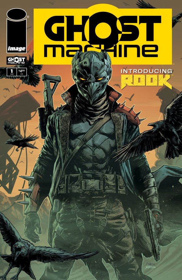Ghost Machine #1 (2024) - Cover E - Jason Fabok "Rook" Variant
