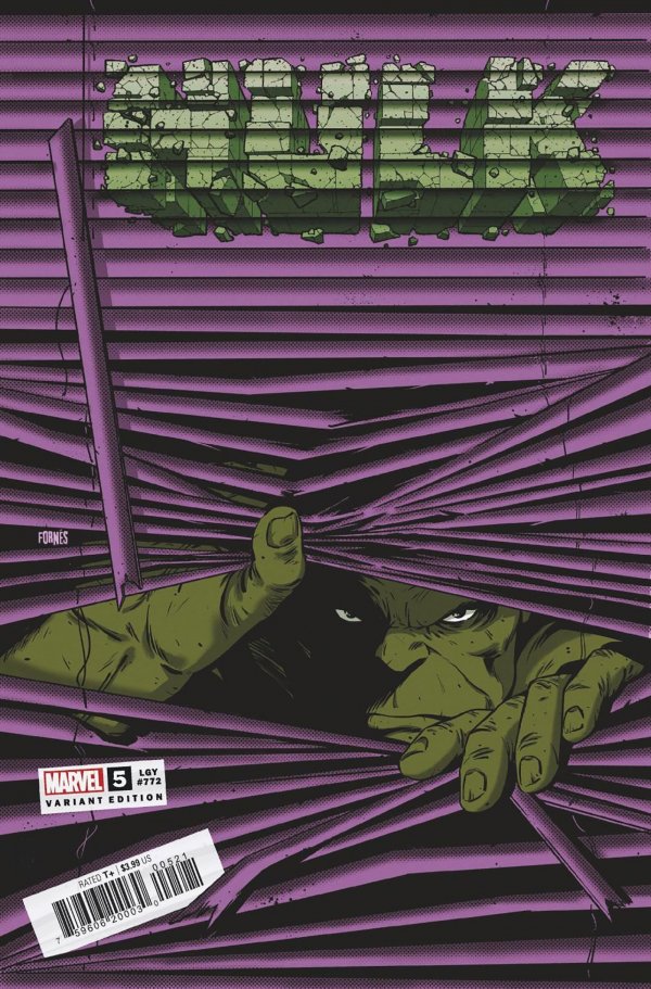 Hulk #5 (2022) - Jorge Fornes "Window Shades" Variant