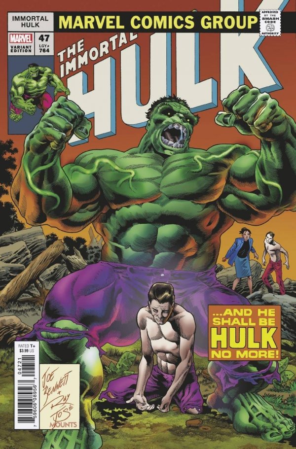 Immortal Hulk #47 (2021) - Joe Bennett "Homage" Variant