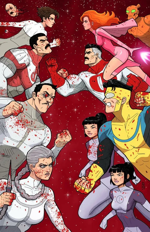Invincible Returns #1 Facsimile Edition (2026) - Nathan Szerdy Matte Foil Virgin Variant