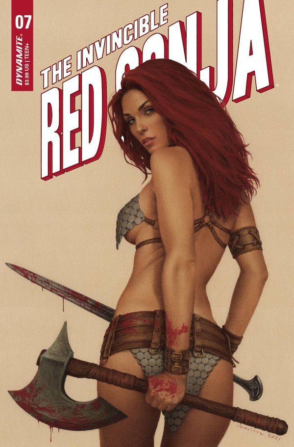 Invincible Red Sonja #7 (2022) - Celina Variant