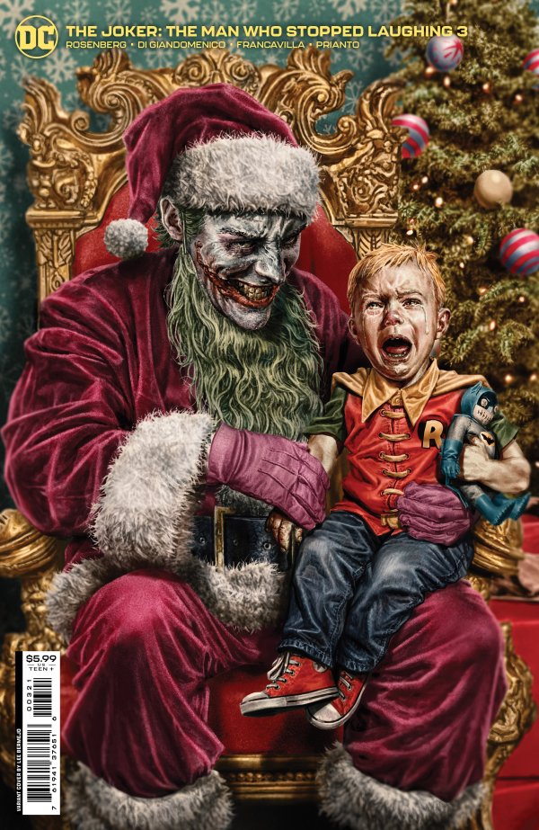 Joker: The Man Who Stopped Laughing #3 (2022) - Lee Bermejo Variant