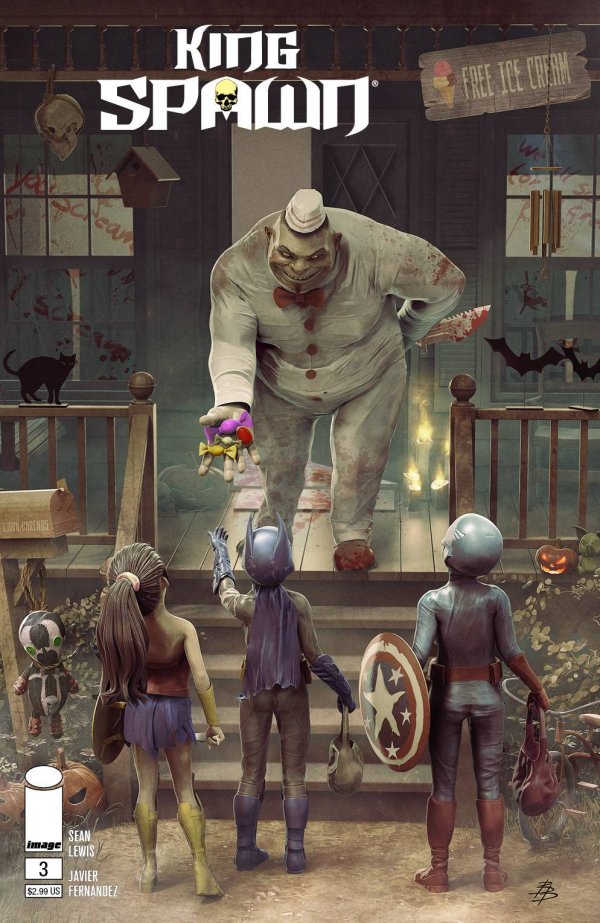 King Spawn #3 (2021) - Bjorn Barends Variant