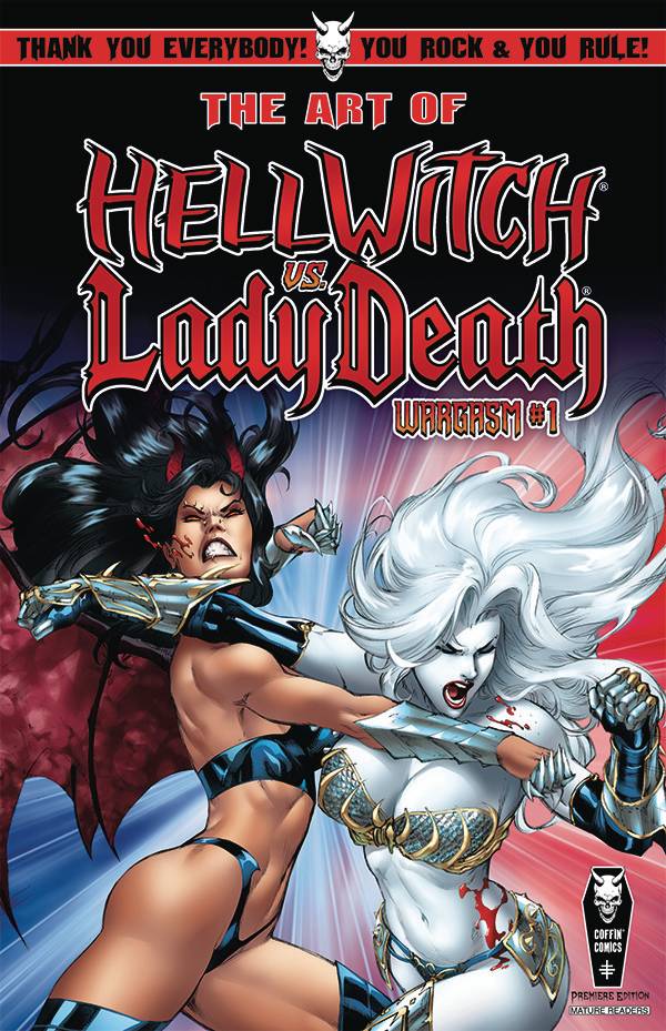 The Art of Hellwitch vs Lady Death: Wargasm #1 Premiere Edition (2022)