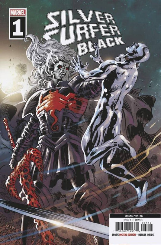 Silver Surfer: Black #1 (2019) - 2nd Printing - Mike Deodato Jr. "Spoiler" Variant