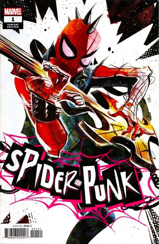 Spider-Punk #1 (2022) - 1:25 Mike Del Mundo Variant