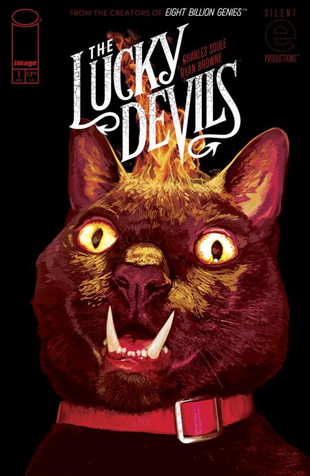 Lucky Devils #1 (2025) - 1:25 Ryan Browne "Glitter Cat" Variant