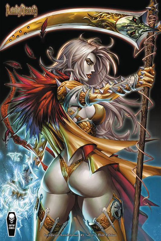Lady Death: Sacrificial Annihilation #2 Elite Edition (2022) - 1:10 Paolo Pantalena Variant
