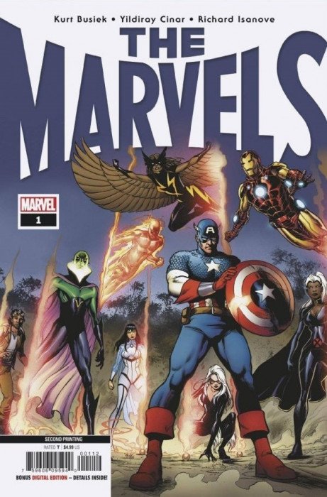 The Marvels #1 (2021) - 2nd Printing - Yildiray Cindar Variant