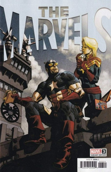 The Marvels #3 (2021) - 1:25 Dave Johnson Variant