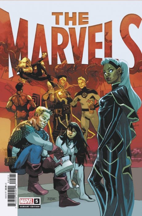 The Marvels #5 (2021) - 1:25 Mahmud Asrar Variant