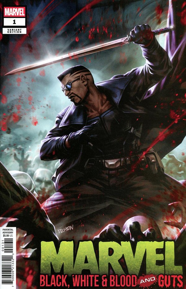 Marvel: Black, White & Blood and Guts #1 (2025) - Derrick Chew Variant