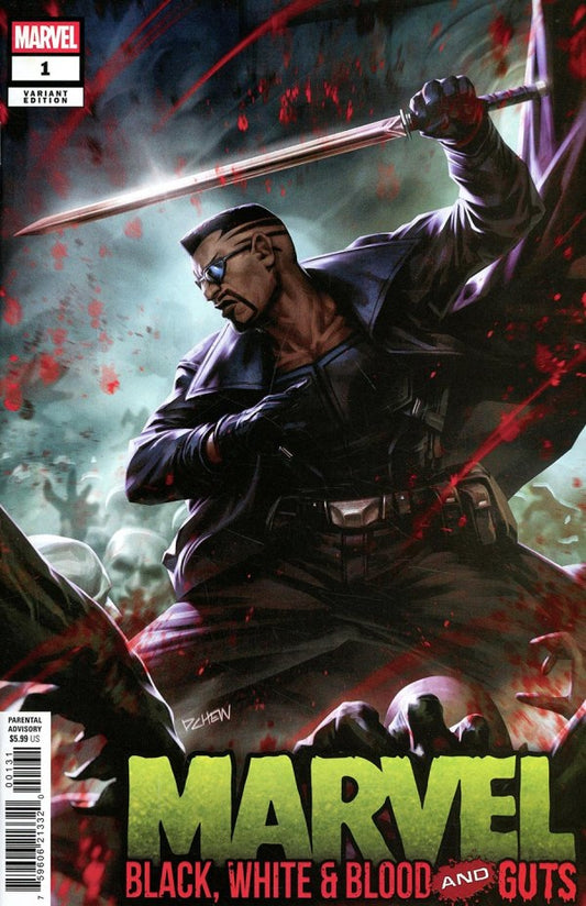 Marvel: Black, White & Blood and Guts #1 (2025) - Derrick Chew Variant