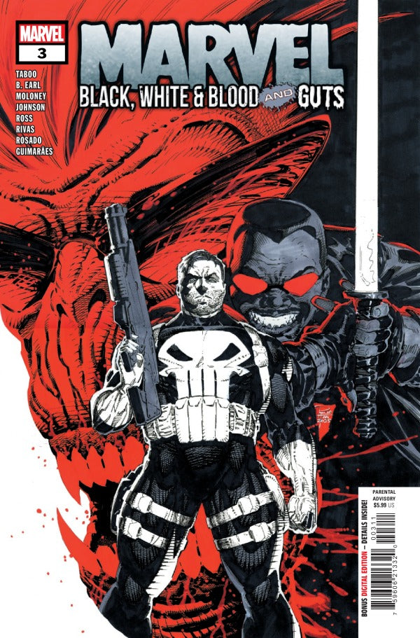 Marvel: Black, White & Blood and Guts #3 (2025)