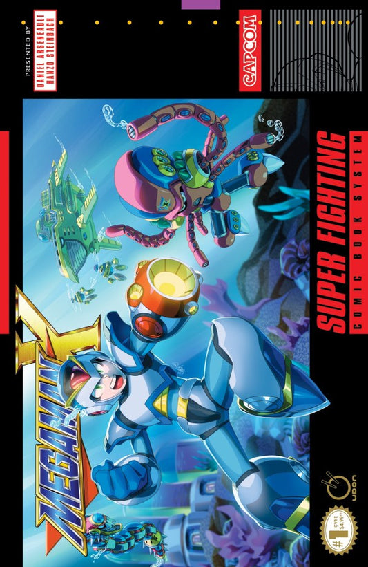 Mega Man X #1 (2026) - 1:5 Jeffrey 'Chamba' Cruz Variant