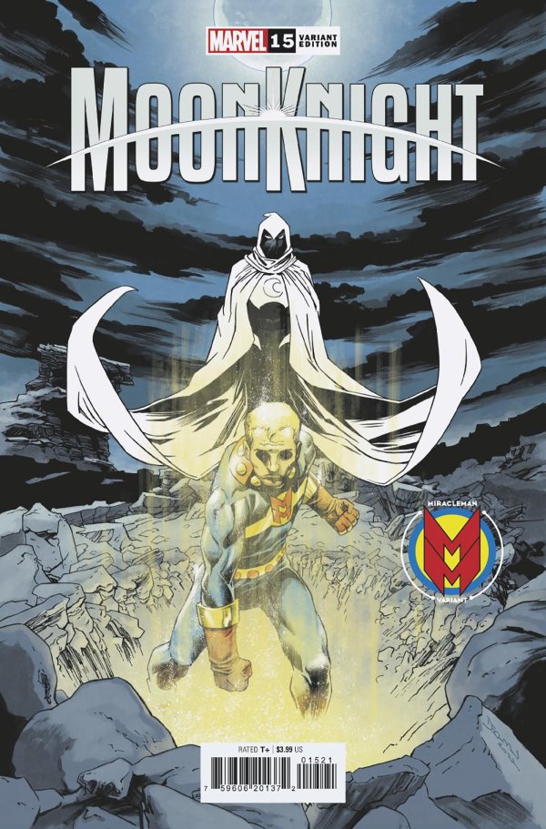 Moon Knight #15 (2022) - Declan Shalvey "Miracleman" Variant