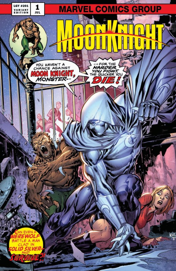 Moon Knight #1 (2021) - TerrifiCon Exclusive Ken Lashley Variant