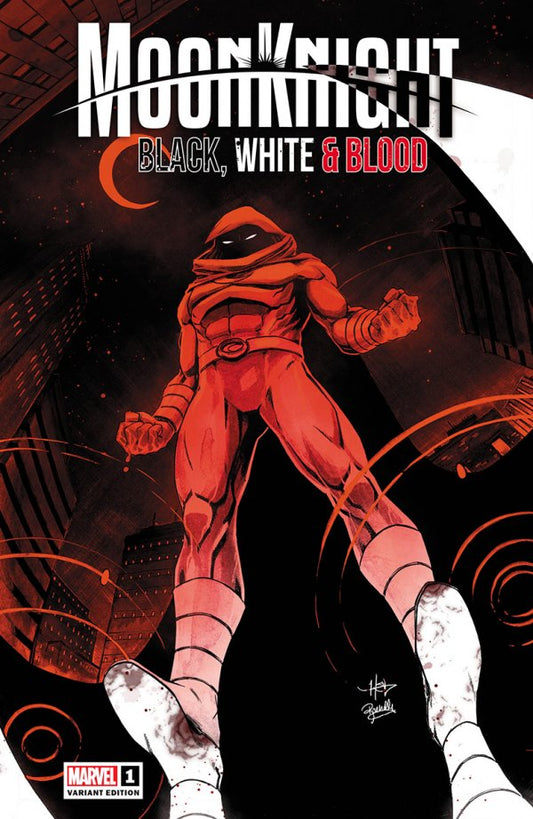 Moon Knight: Black, White & Blood #1 (2022) - Exclusive Creees Hyunsung Lee Variant