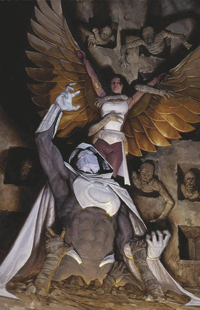 Moon Knight: City of the Dead #3 (2023) - 1:100 Erik M. Gist Virgin Variant
