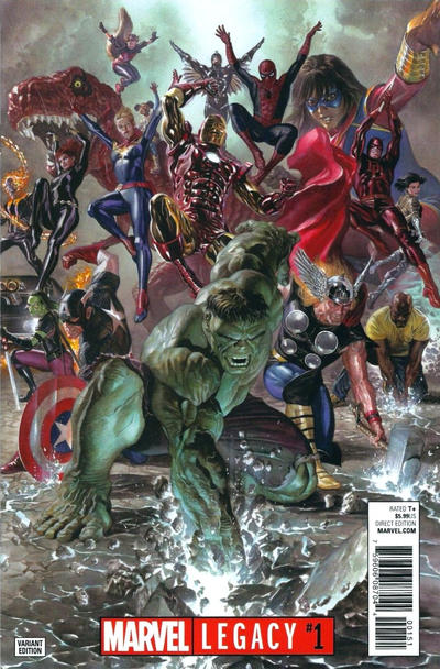 Marvel Legacy #1 (2017) - 1:50 Alex Ross Variant