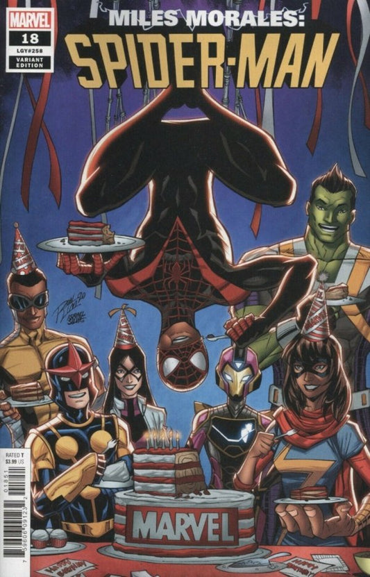 Miles Morales: Spider-Man #18 (2020) - Ron Lim "Birthday" One-Per-Store Variant